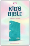 KJV Kids Bible, Thinline: Leathertouch  Aqua